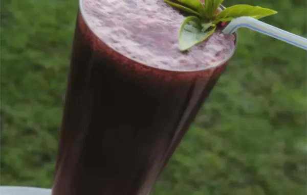 Refreshing Blueberry Soda