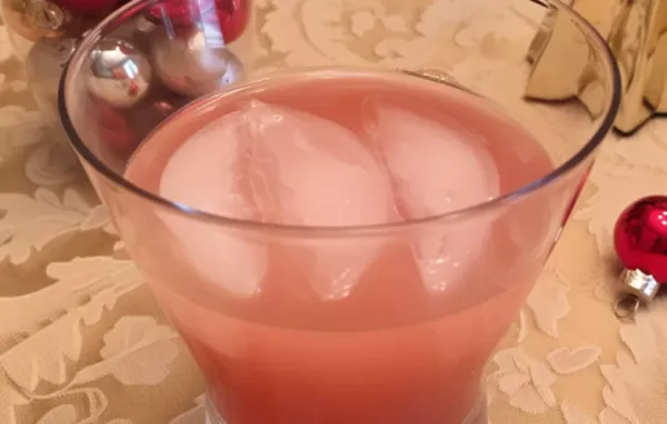 Refreshing Cardinal Punch Recipe