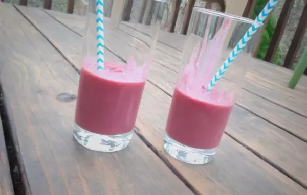 Refreshing Cherry Banana Smoothie