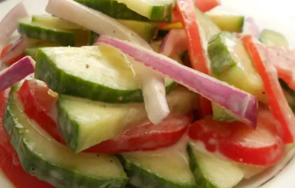 Refreshing Cucumber Salad