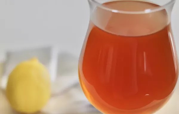 Refreshing Homemade Black Tea Lemonade Recipe