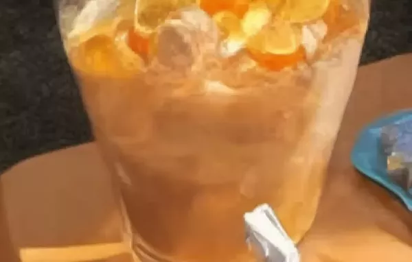 Refreshing Orange Dream Punch Recipe