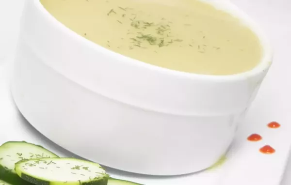 Refreshing Simple Cucumber Soup