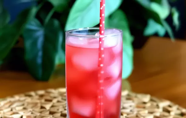 Refreshing Strawberry Guava Spritzer