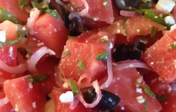 Refreshing Watermelon Summer Salad Recipe