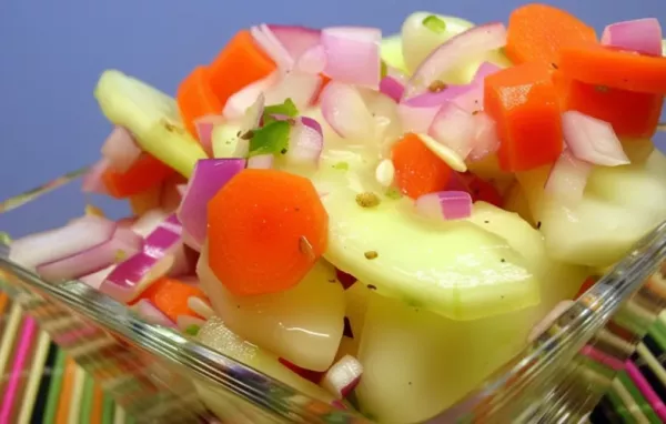 Refreshing Zippy Cucumber Salad Recipe