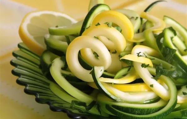 Refreshing Zucchini Mint Salad Recipe