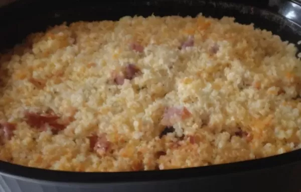 Rice and Ham Casserole