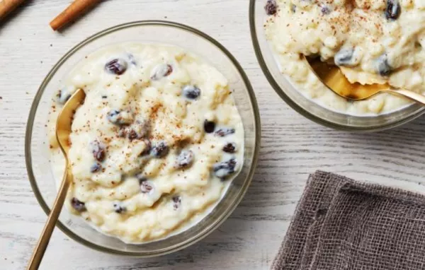 Rice and Raisin Breakfast Pudding