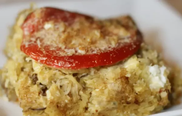 Rich and Savory Spaghetti Squash Casserole