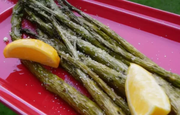 Roasted Parmesan Asparagus