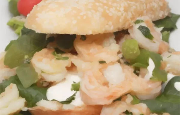 Saba's Shrimp Sandwiches