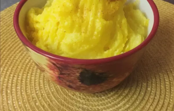 Saffron Mash Potatoes