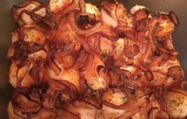 Savor the Flavor: Brilliant Potatoes with Paprika and Caramelized Onions