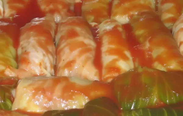 Savor the flavors of Eastern Europe with these delicious Slovak Stuffed Cabbage Rolls