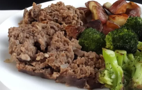 Savory and Delicious Mushroom Meatloaf Recipe