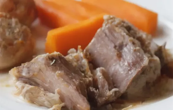 Savory and Tender Pork Picnic Pot Roast Recipe