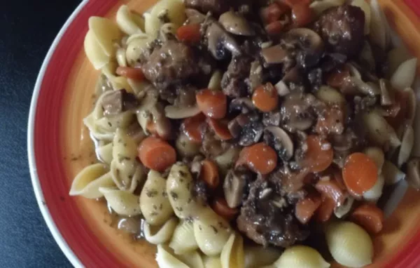 Savory Beef Meatball Bourguignon