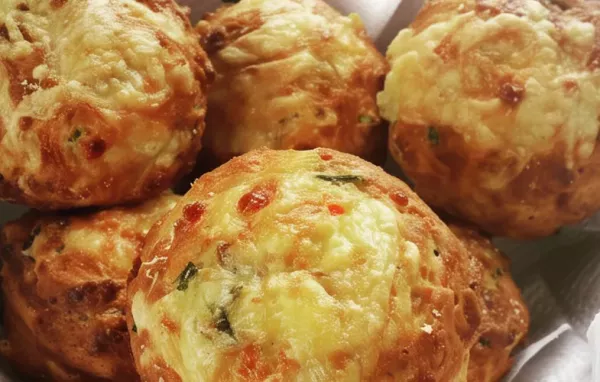 Savory Cheddar Cheese Muffins Recipe