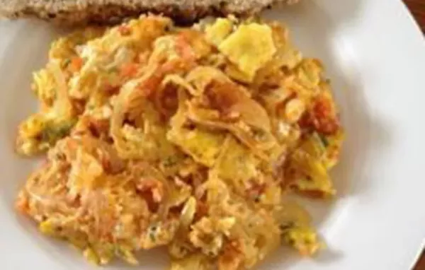 Scrambled Eggs with Tomato