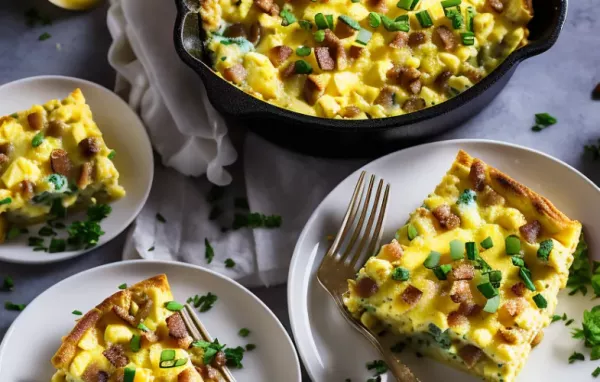 Scrumptious Scrambled Egg Breakfast Casserole