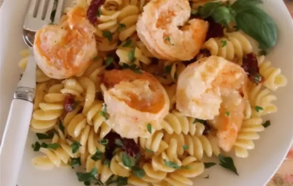 Shrimp Scampi with Sun-Dried Tomatoes