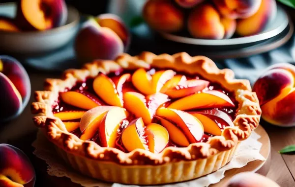 Simple and Delicious Easy French Peach Pie Recipe