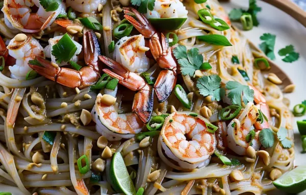 Simple Shrimp Pad Thai