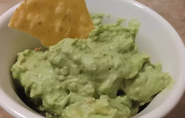 Simple yet unforgettable guacamole recipe