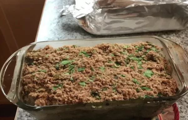 Simply Divine Meatloaf with Spinach