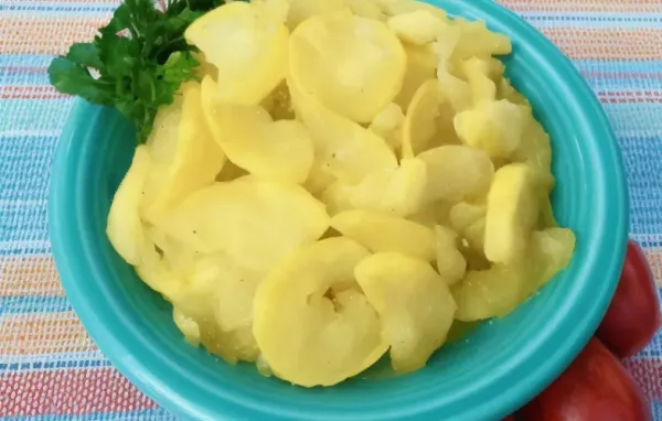 Skillet Crookneck Squash & Onions