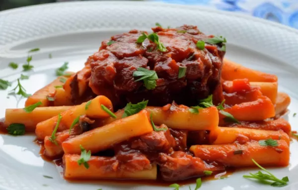 Slow-Cooked Oxtail Ragu