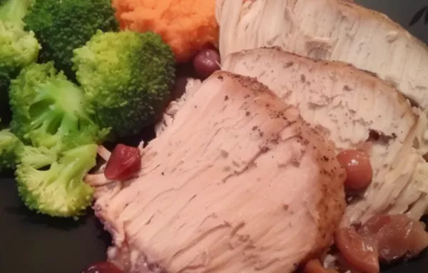 Slow Cooker Cranberry and Muscadine Pork Roast Recipe