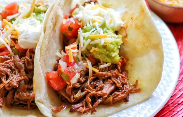 Slow Cooker Shredded Beef for Tacos and Burritos