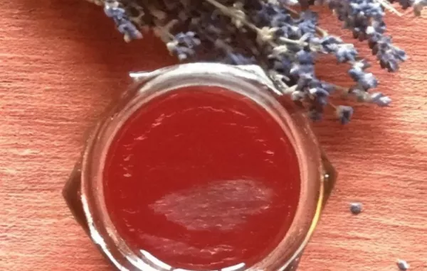 Sour Cherry Lavender Jelly