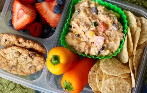 Southwest Chicken Salad Bento Box