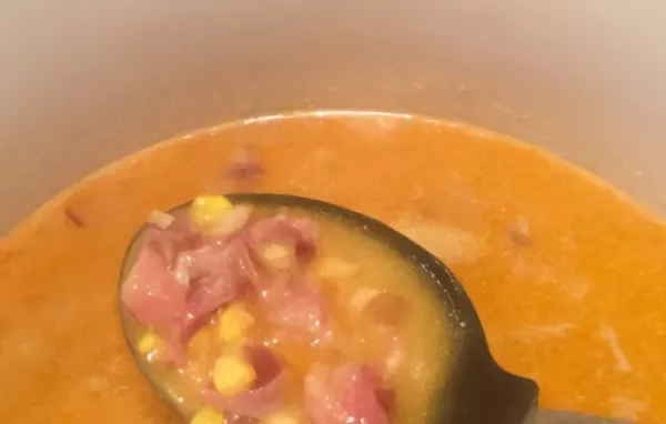 Southwestern Ham and Corn Chowder