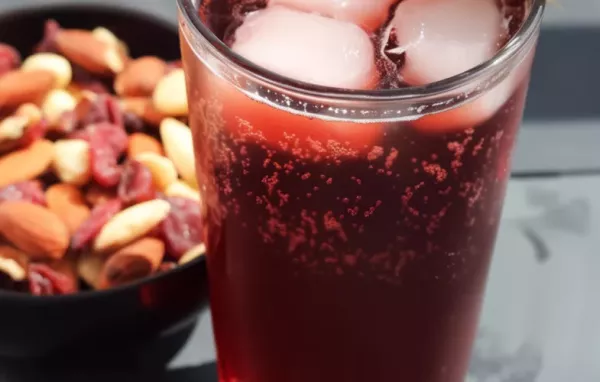 Sparkling Hibiscus Cooler