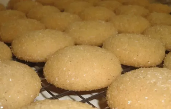 Spice Cookies with Crystallized Ginger