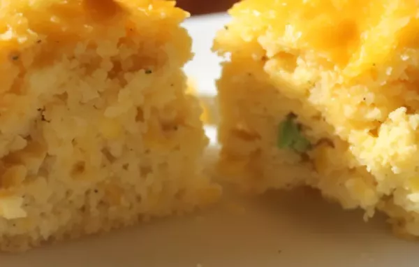 Spice up your cornbread with this flavorful Mexican twist