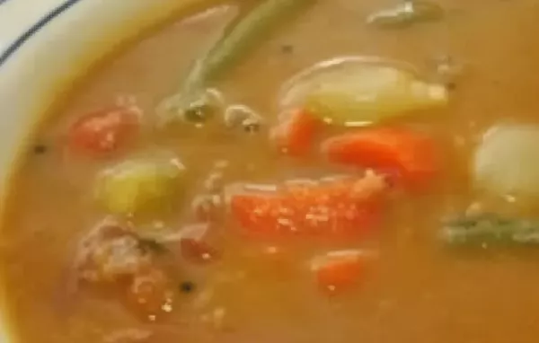 Spice Up Your Dinner with this Americanized Sambar Recipe