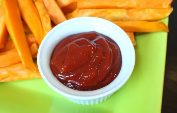 Spice up your sweet potato fries with this easy-to-make spicy ketchup dip