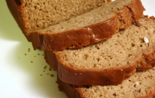 Spiced Applesauce Bread