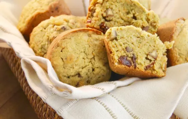 Spiced Zucchini Carrot Muffins