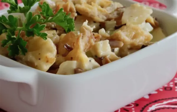 Spicy and comforting hot chicken casserole