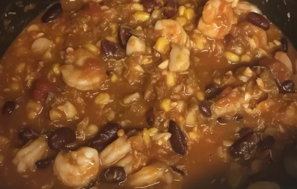 Spicy and flavorful Seafood Chili recipe with a unique twist