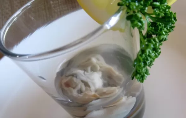 Spicy and Tangy Oyster Shooter Recipe