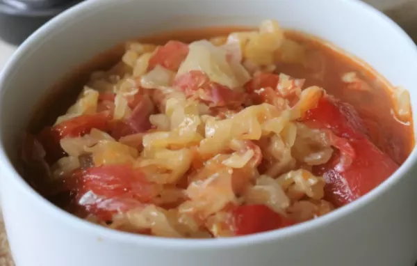 Spicy Cabbage Soup Recipe