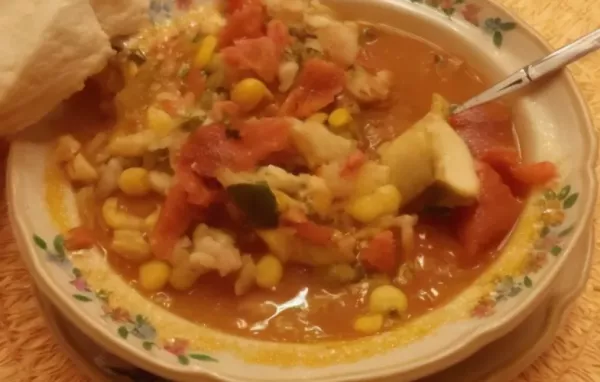 Spicy Catfish Chowder