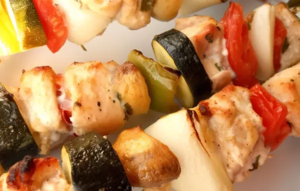 Spicy Chicken Kabobs Mexicana